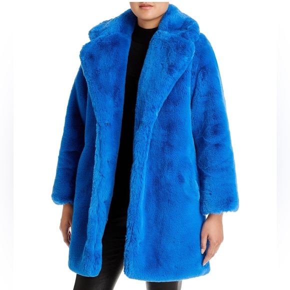 Apparis Stella Faux Fur Coat - Picture 1 of 7